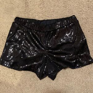 Sequin shorts